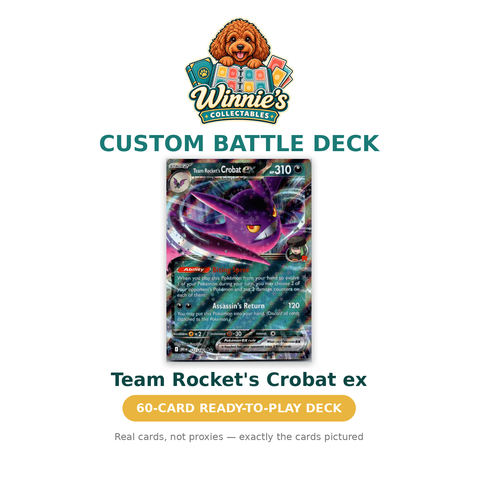 Team Rocket's Crobat ex