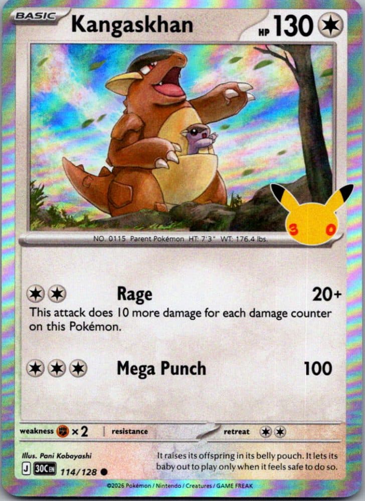 Kangaskhan — scan front