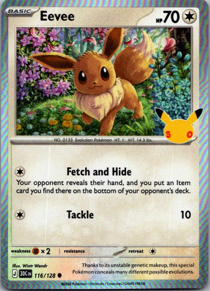 Eevee — scan front