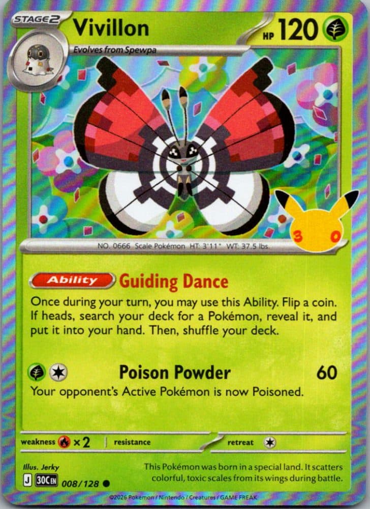 Vivillon — scan front