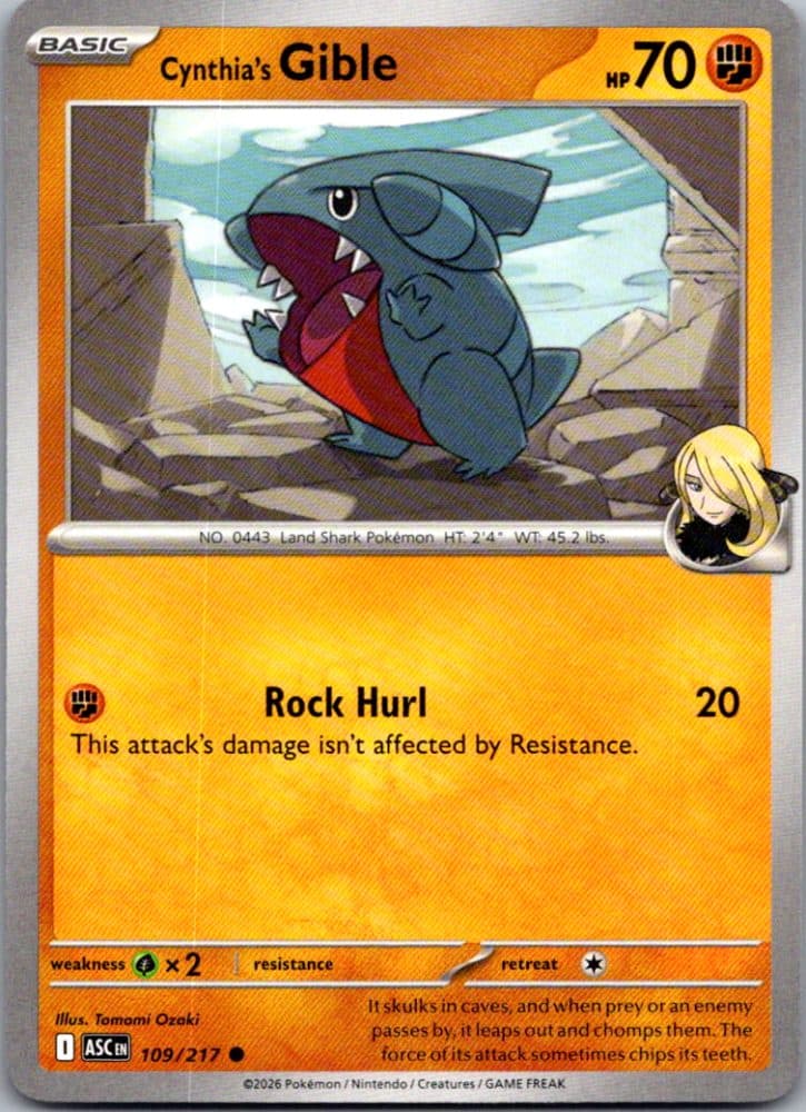 Cynthia's Gible