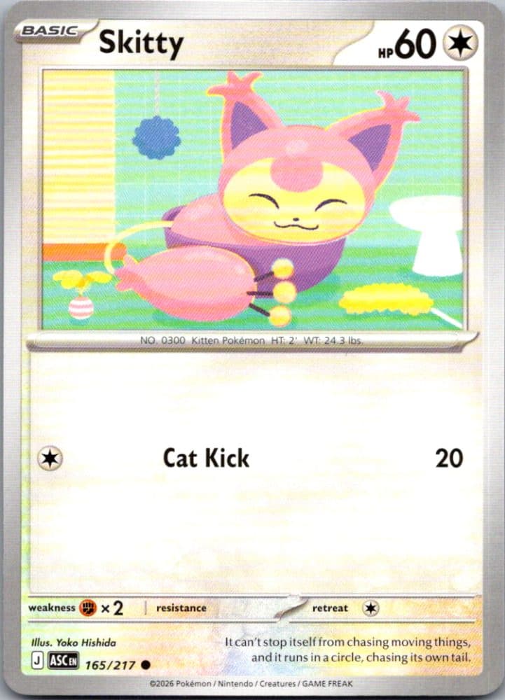 Skitty — scan front
