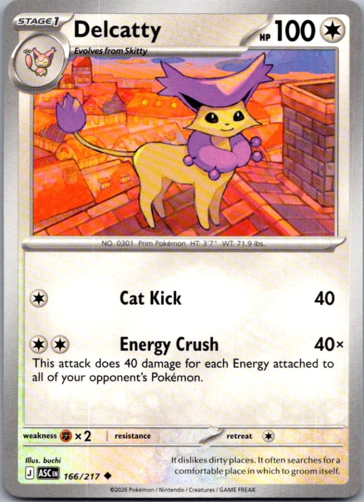Delcatty — scan front