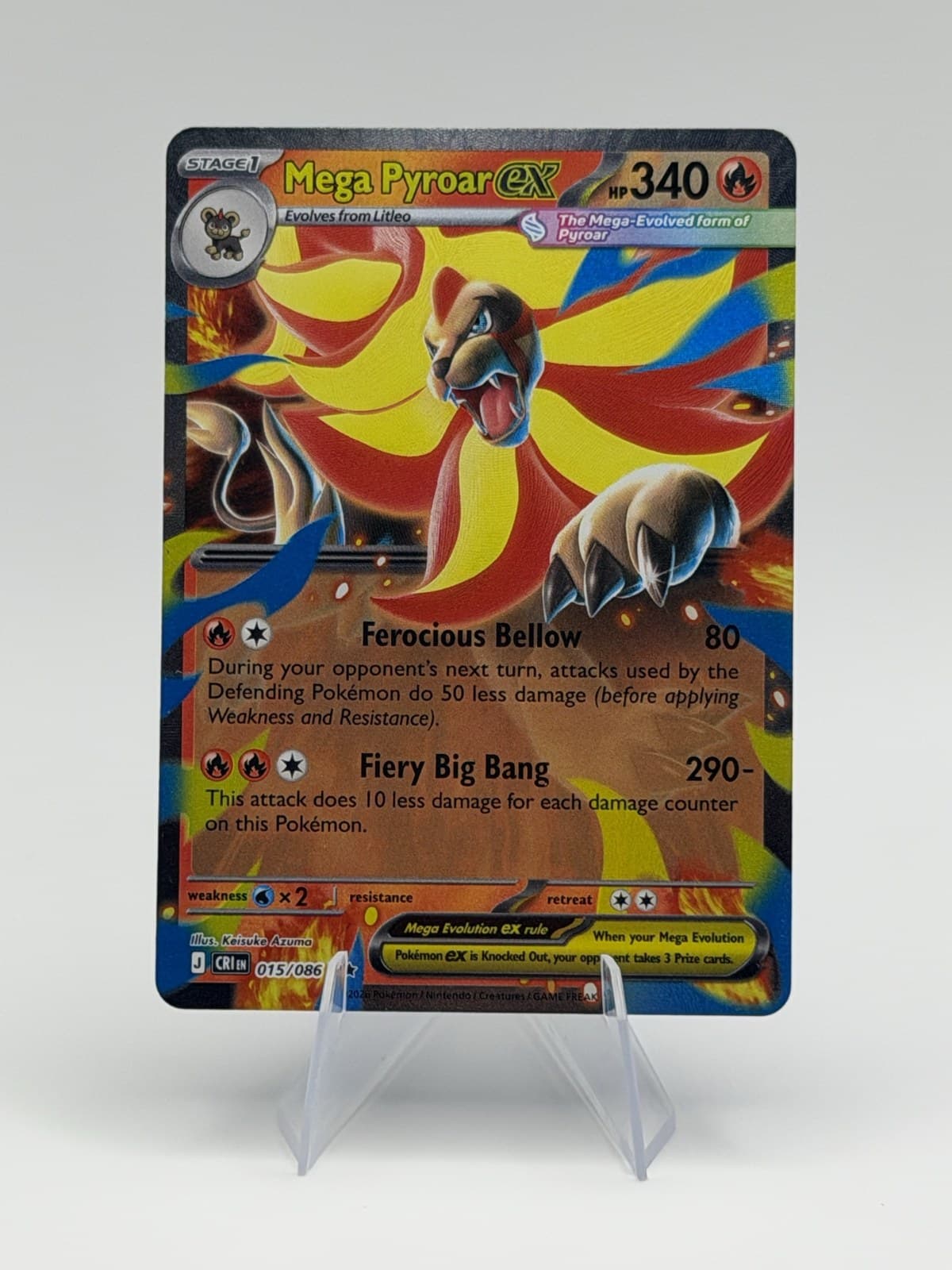 Mega Pyroar ex