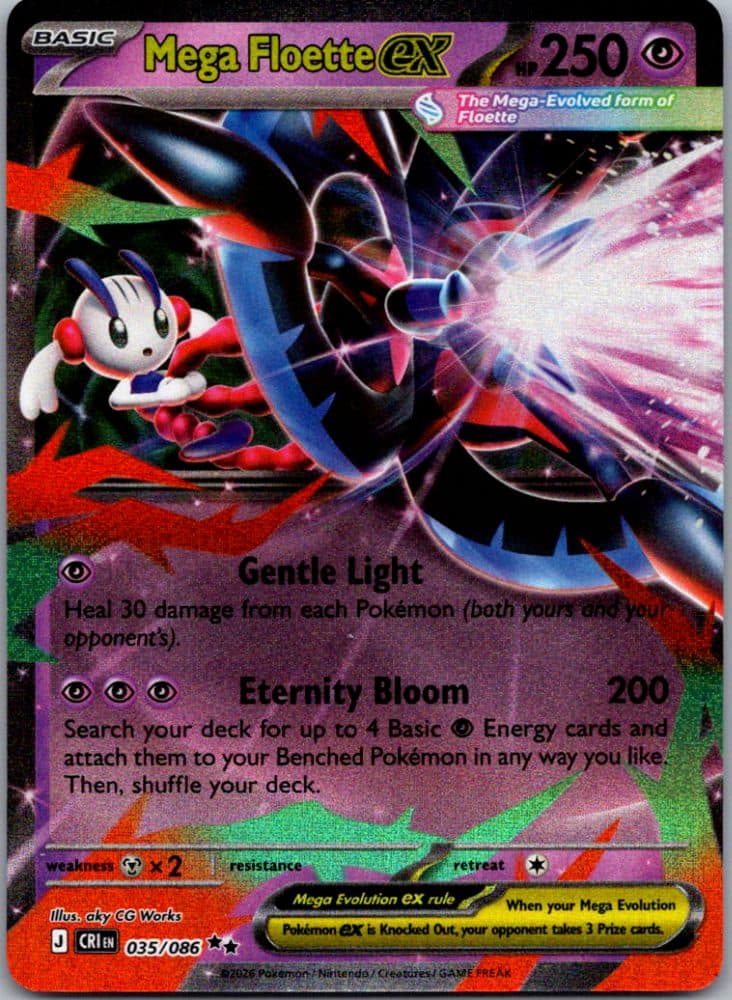 Mega Floette ex — scan front