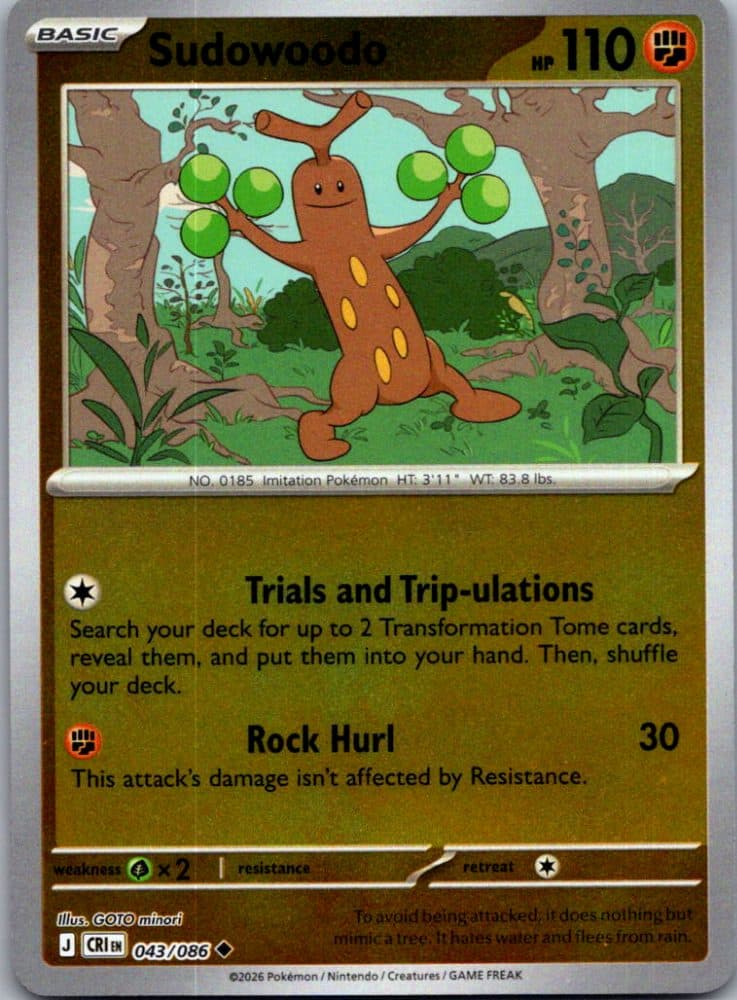 Sudowoodo