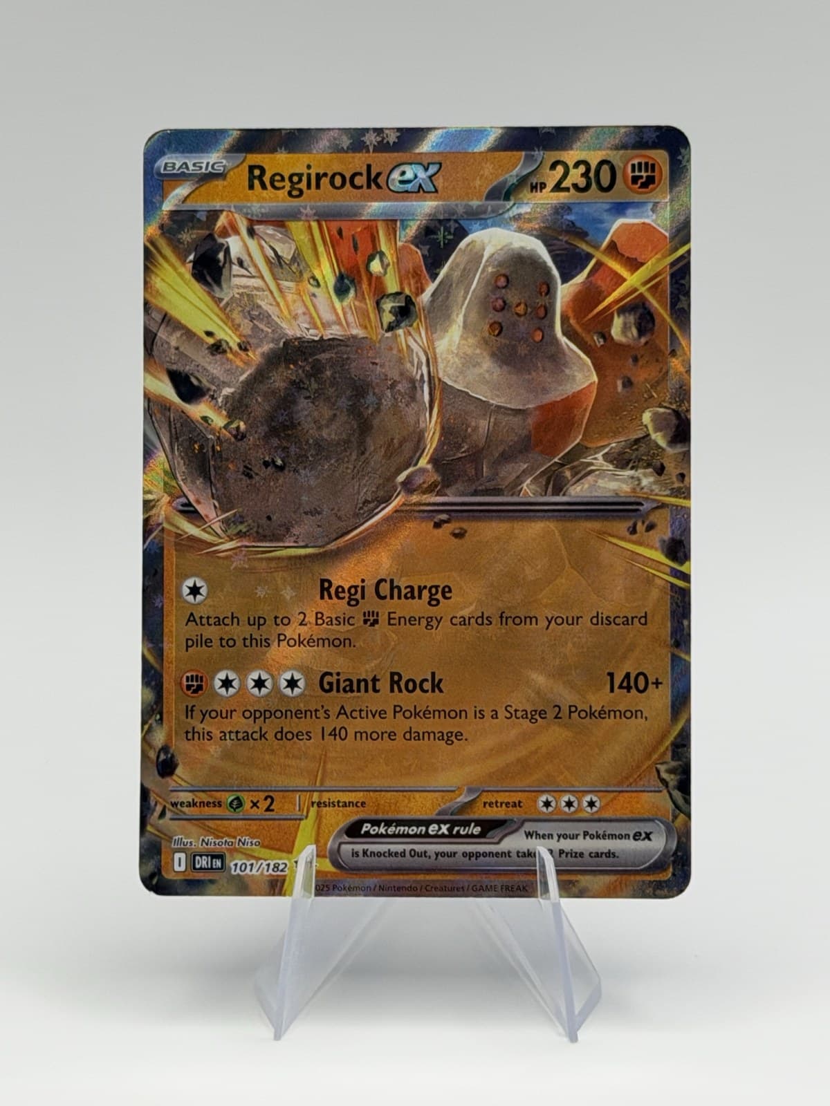 Regirock ex