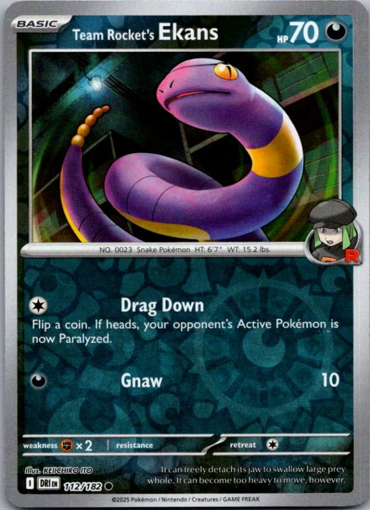 Team Rocket's Ekans