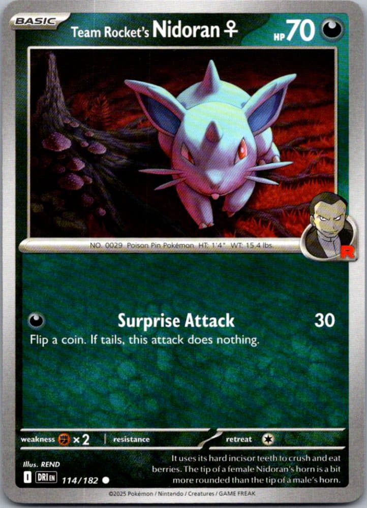 Team Rocket's Nidoran♀