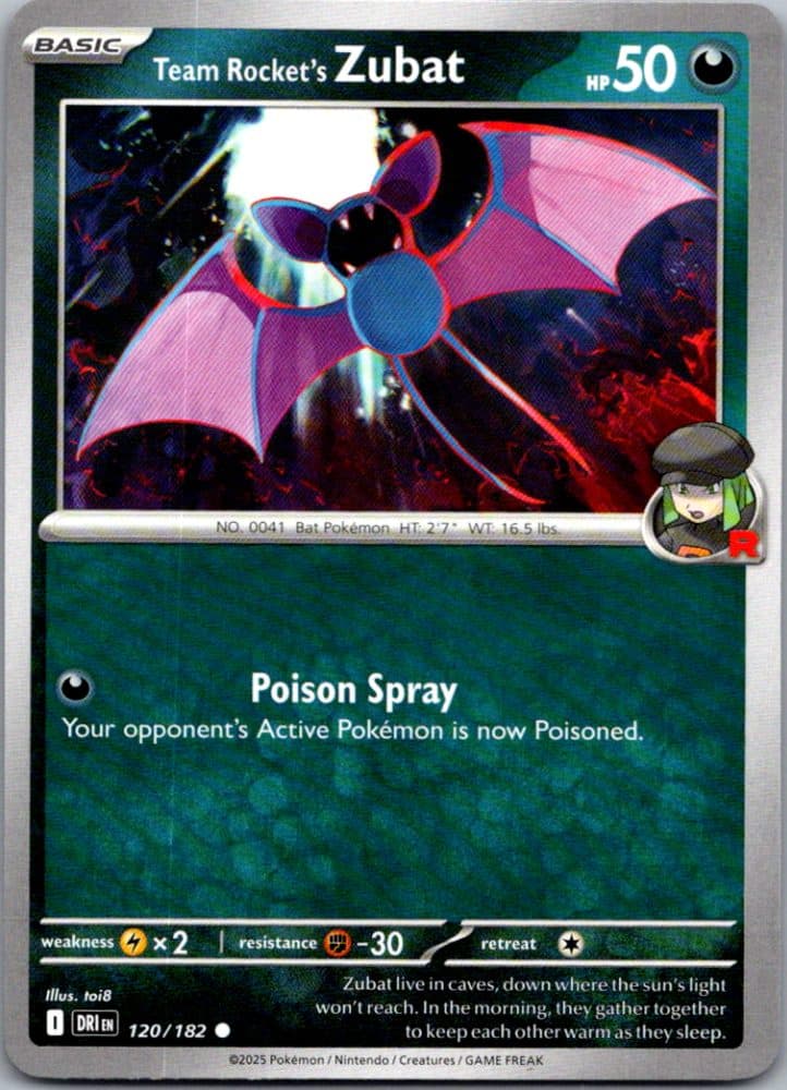Team Rocket's Zubat