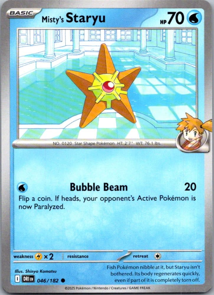 Misty's Staryu