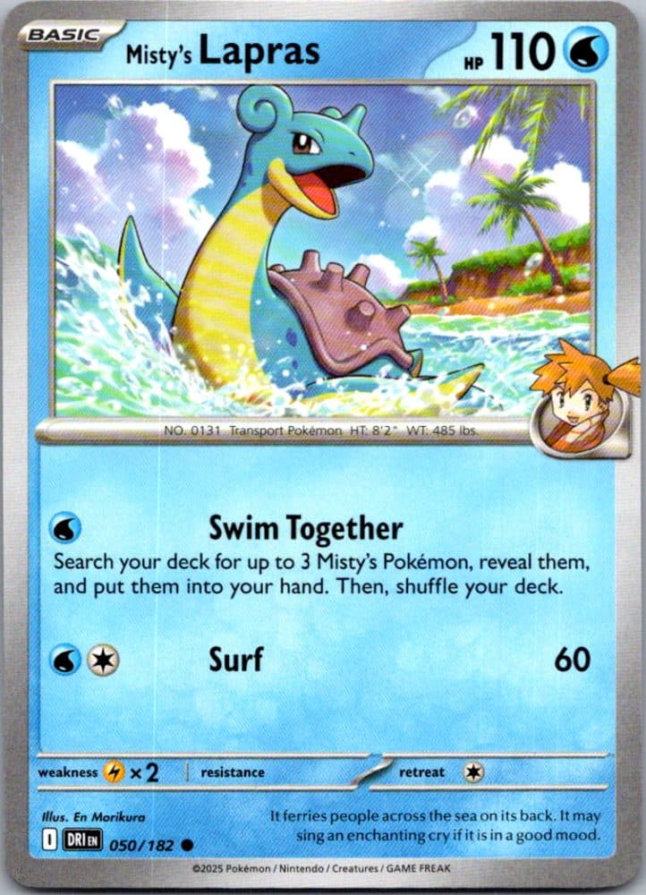 Misty's Lapras