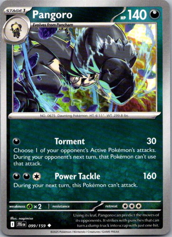 Pangoro — scan front
