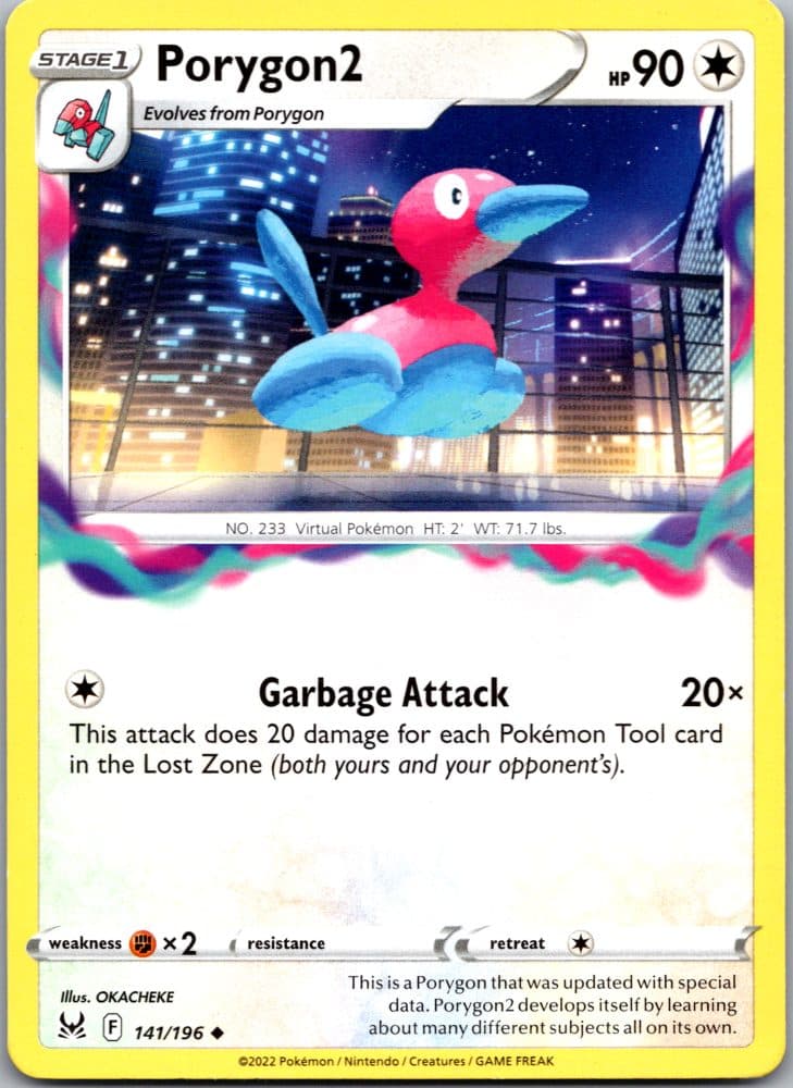 Porygon2 — scan front