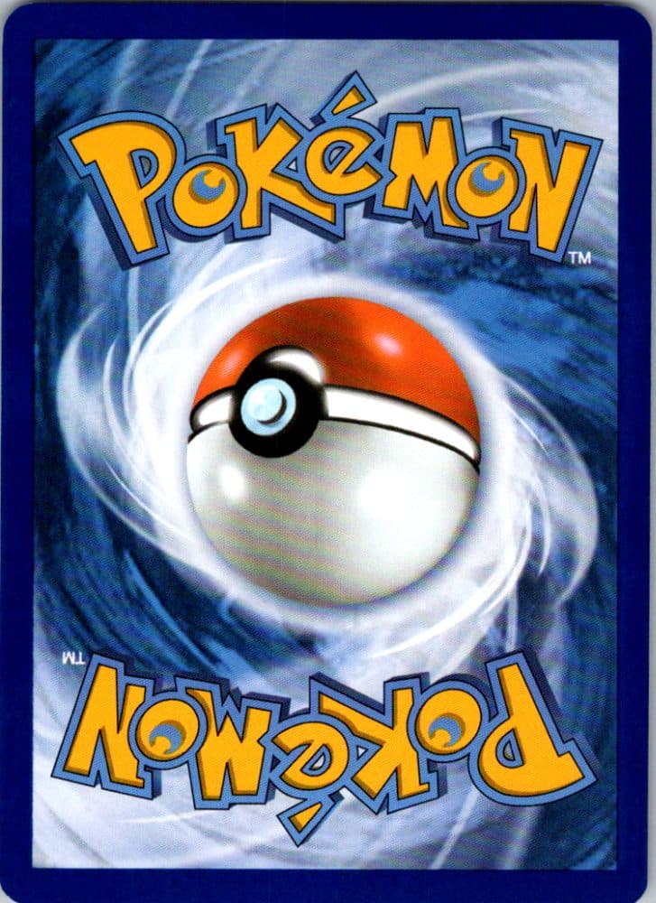 Pokémon Center Lady — scan back