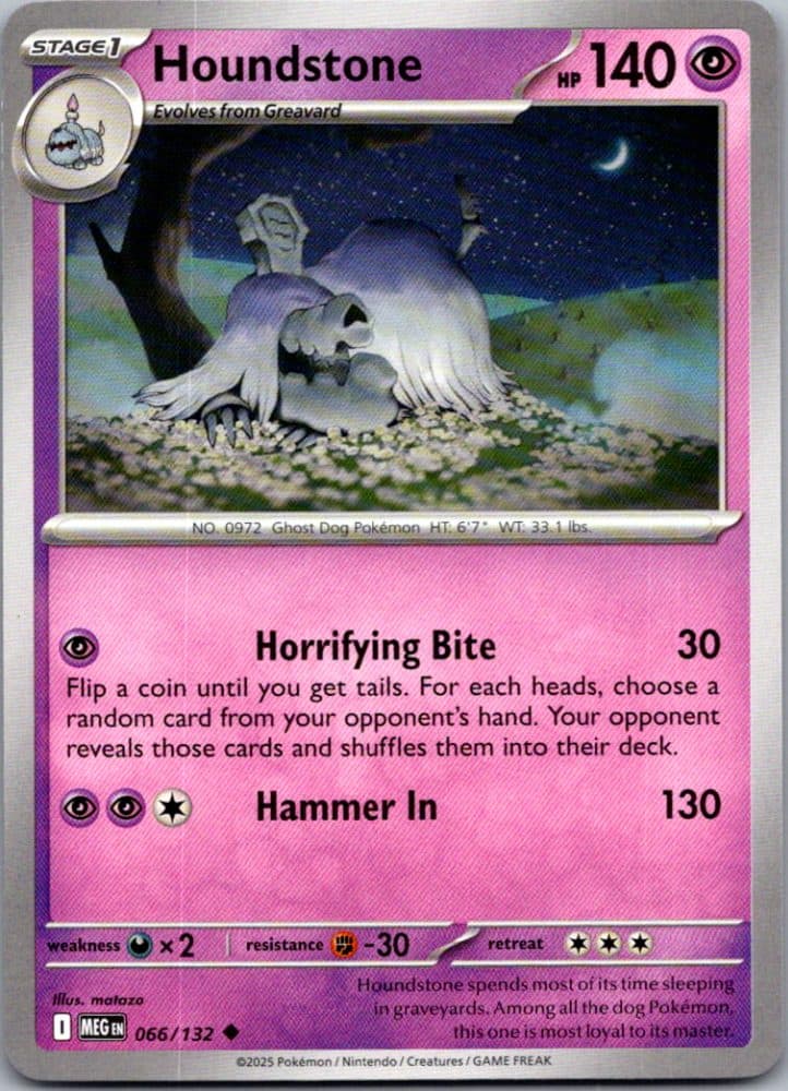 Houndstone — scan front