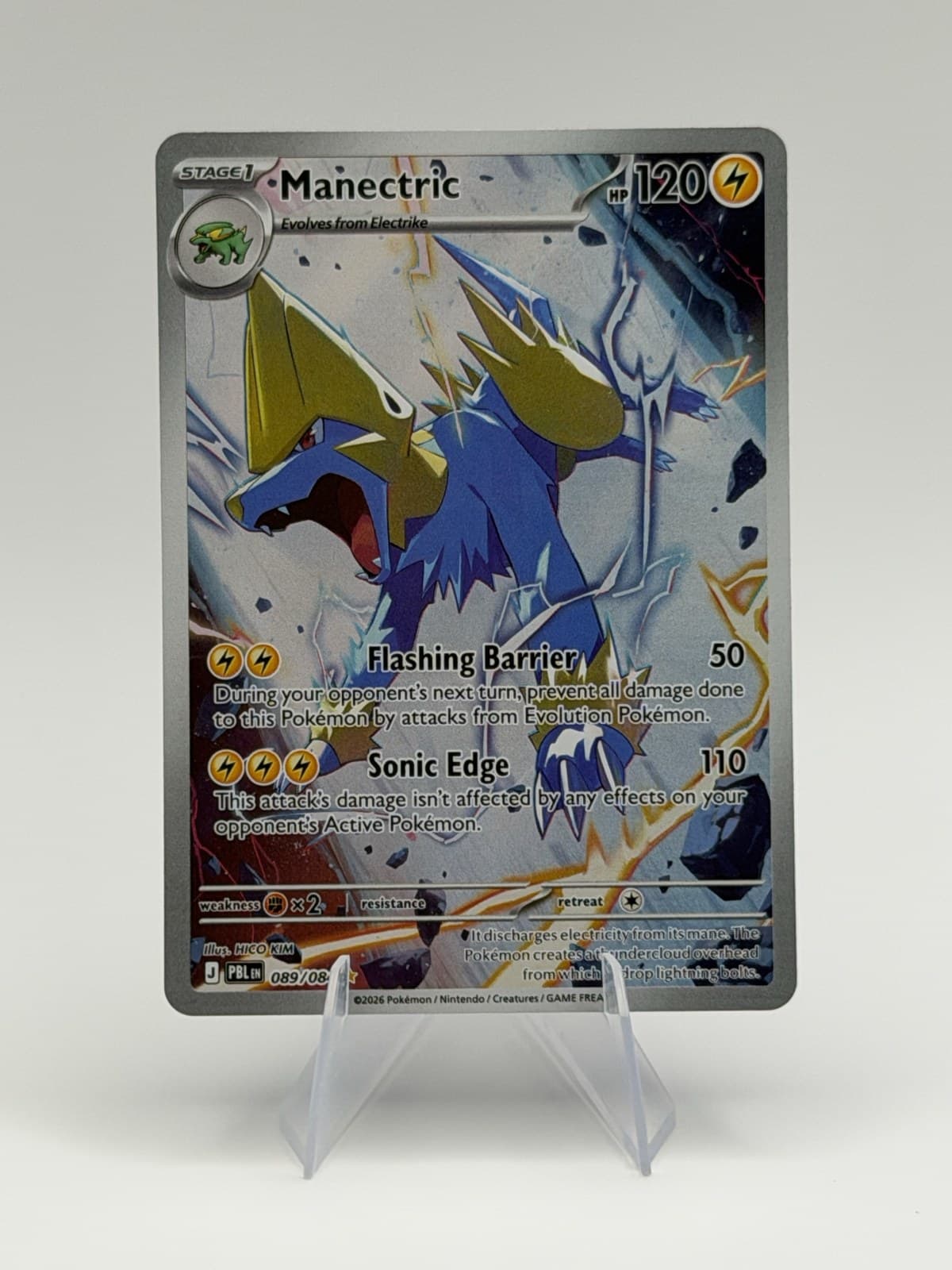 Manectric — studio front