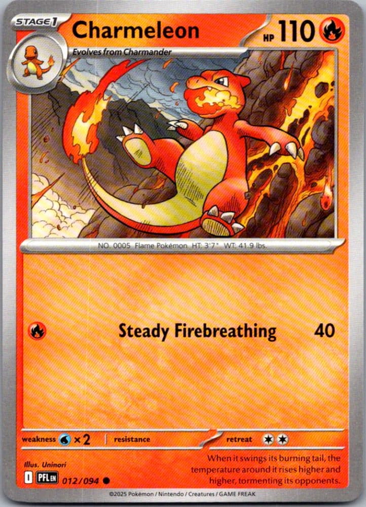Charmeleon — scan front