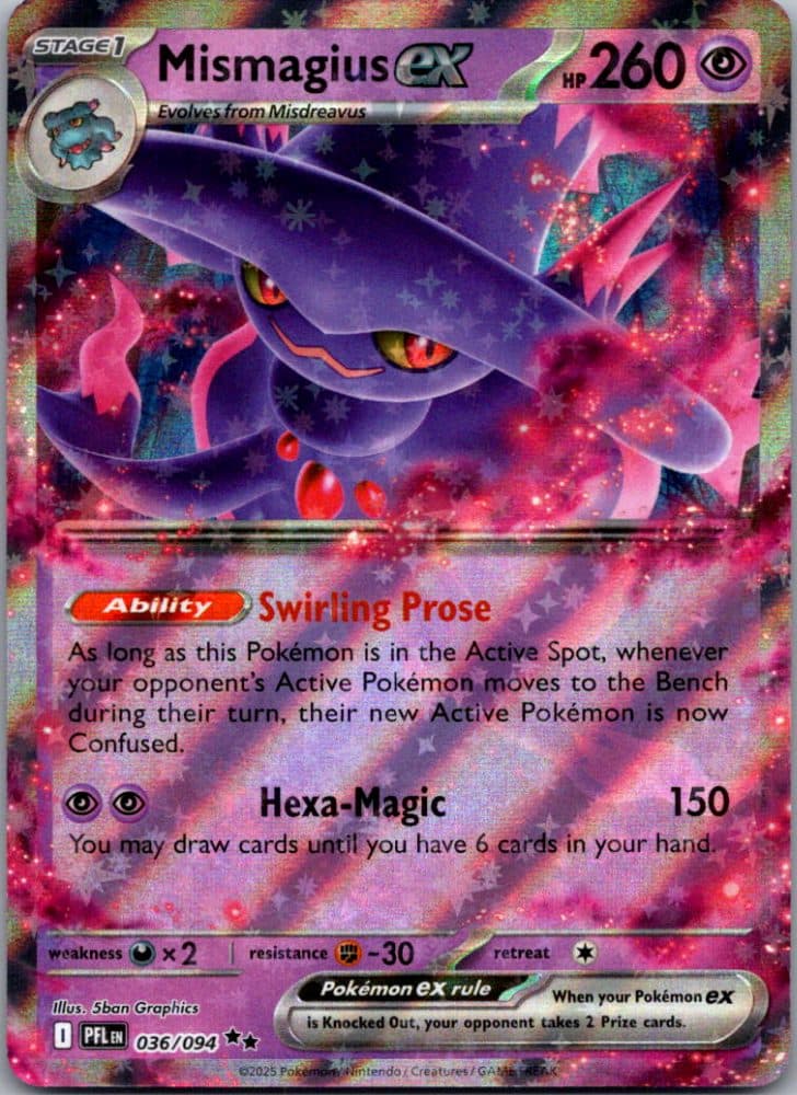 Mismagius ex — scan front