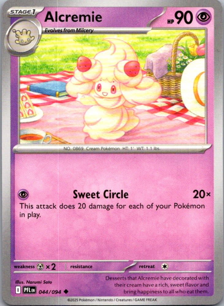 Alcremie — scan front