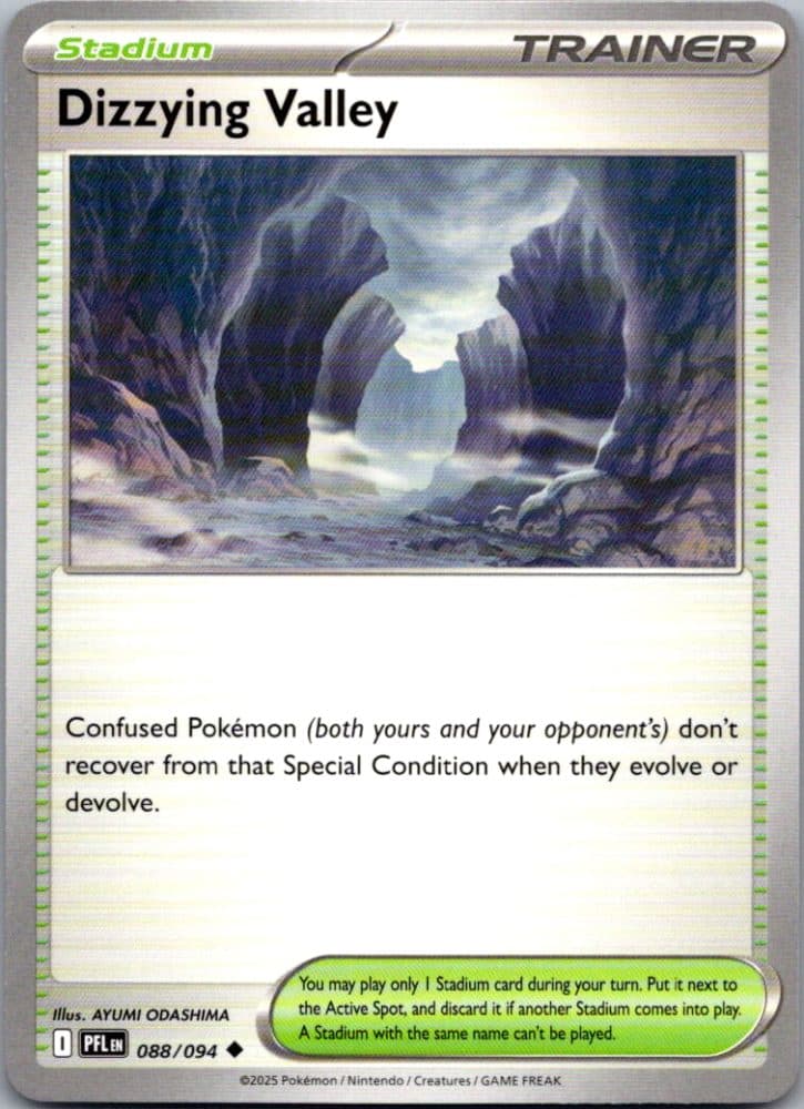 Dizzying Valley — scan front