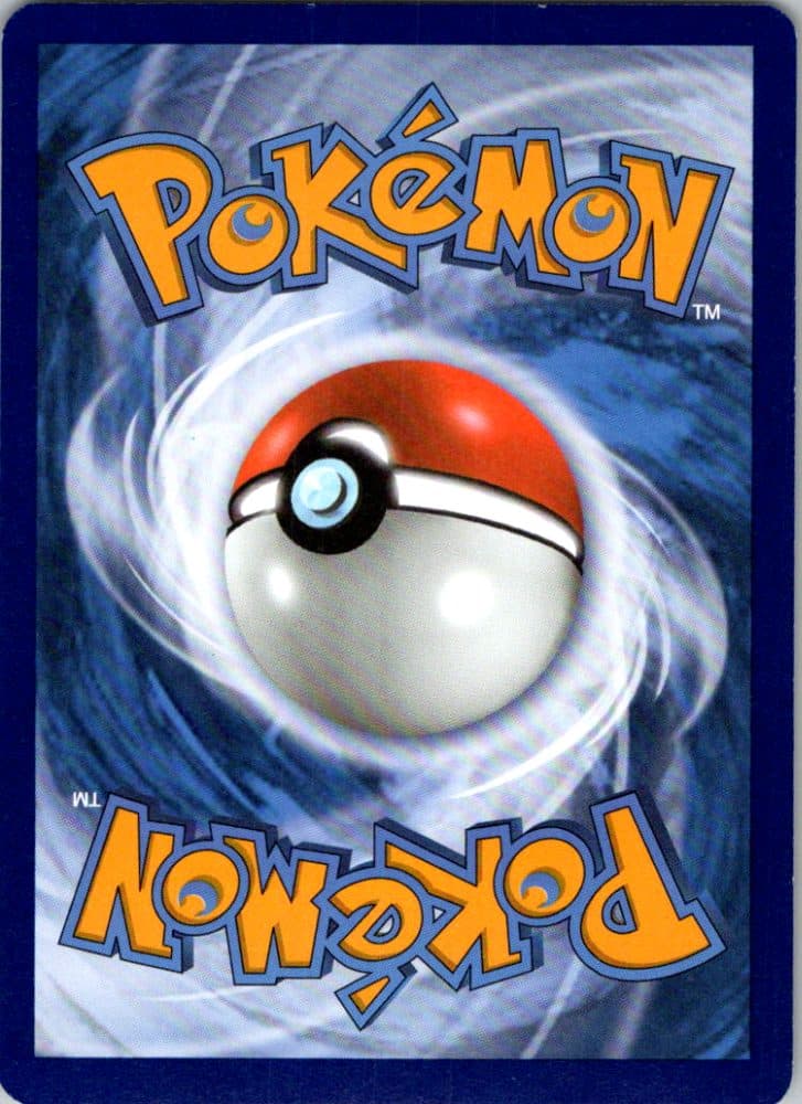 Pikachu — scan back