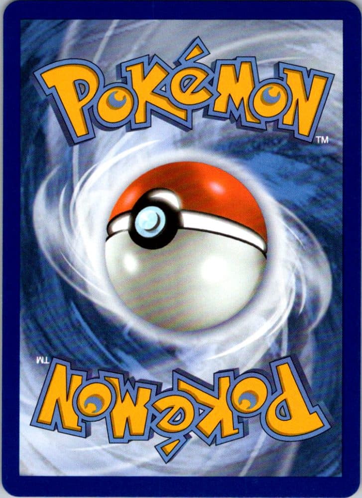 Mega Starmie ex — scan back