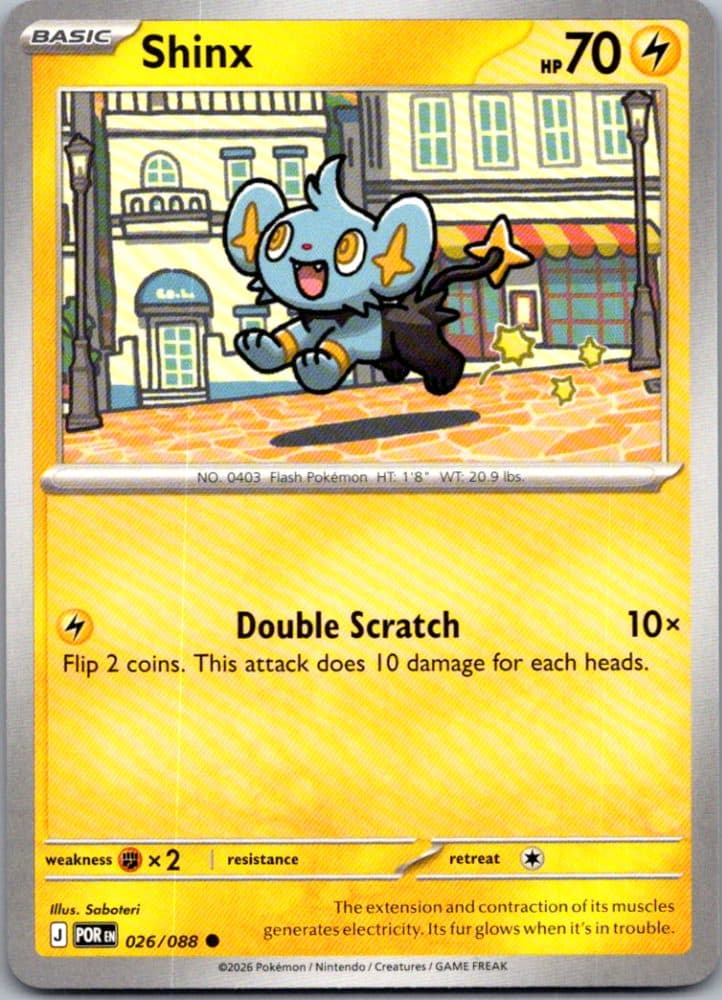 Shinx — scan front