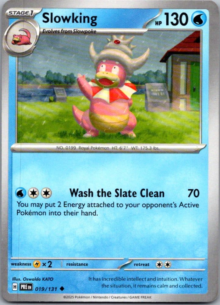 Slowking — scan front