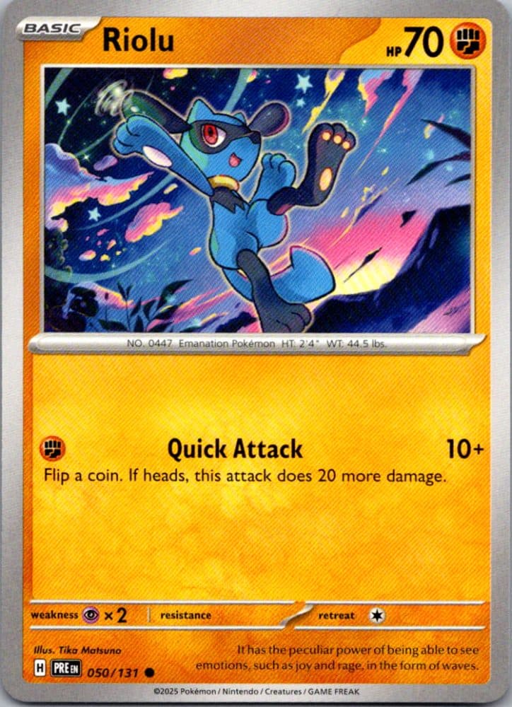 Riolu — scan front