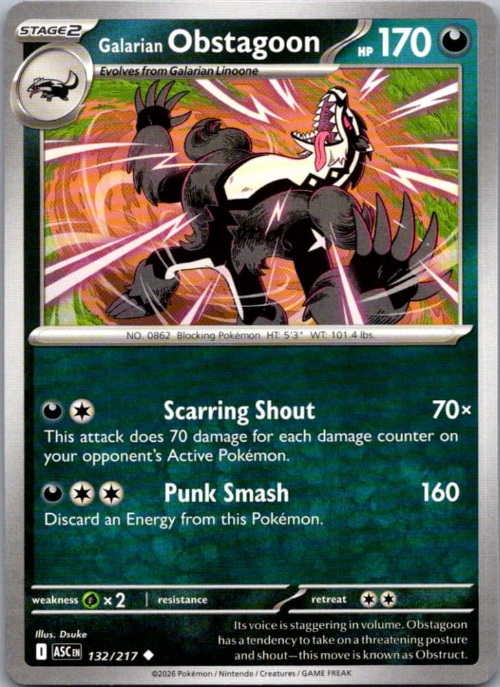 Galarian Obstagoon
