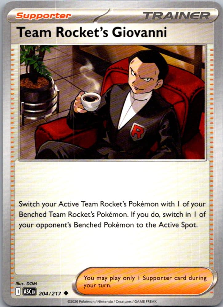 Team Rocket's Giovanni