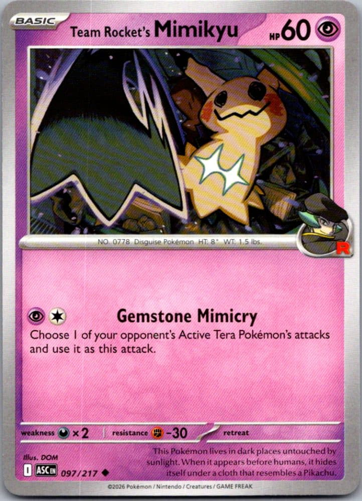 Team Rocket's Mimikyu