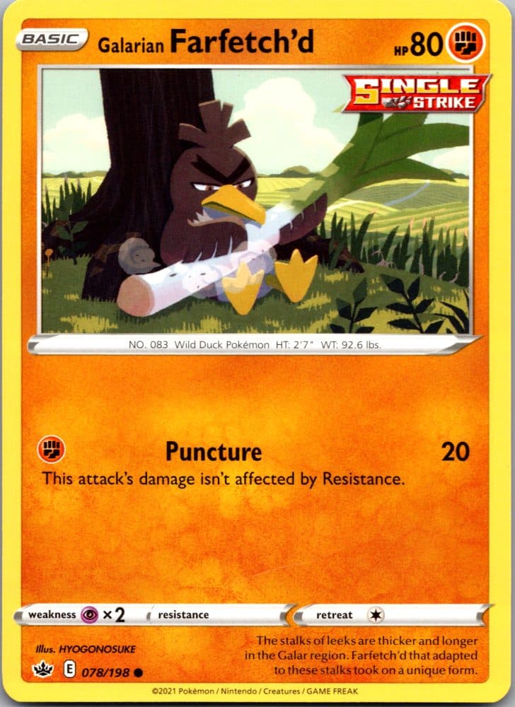 Galarian Farfetch'd