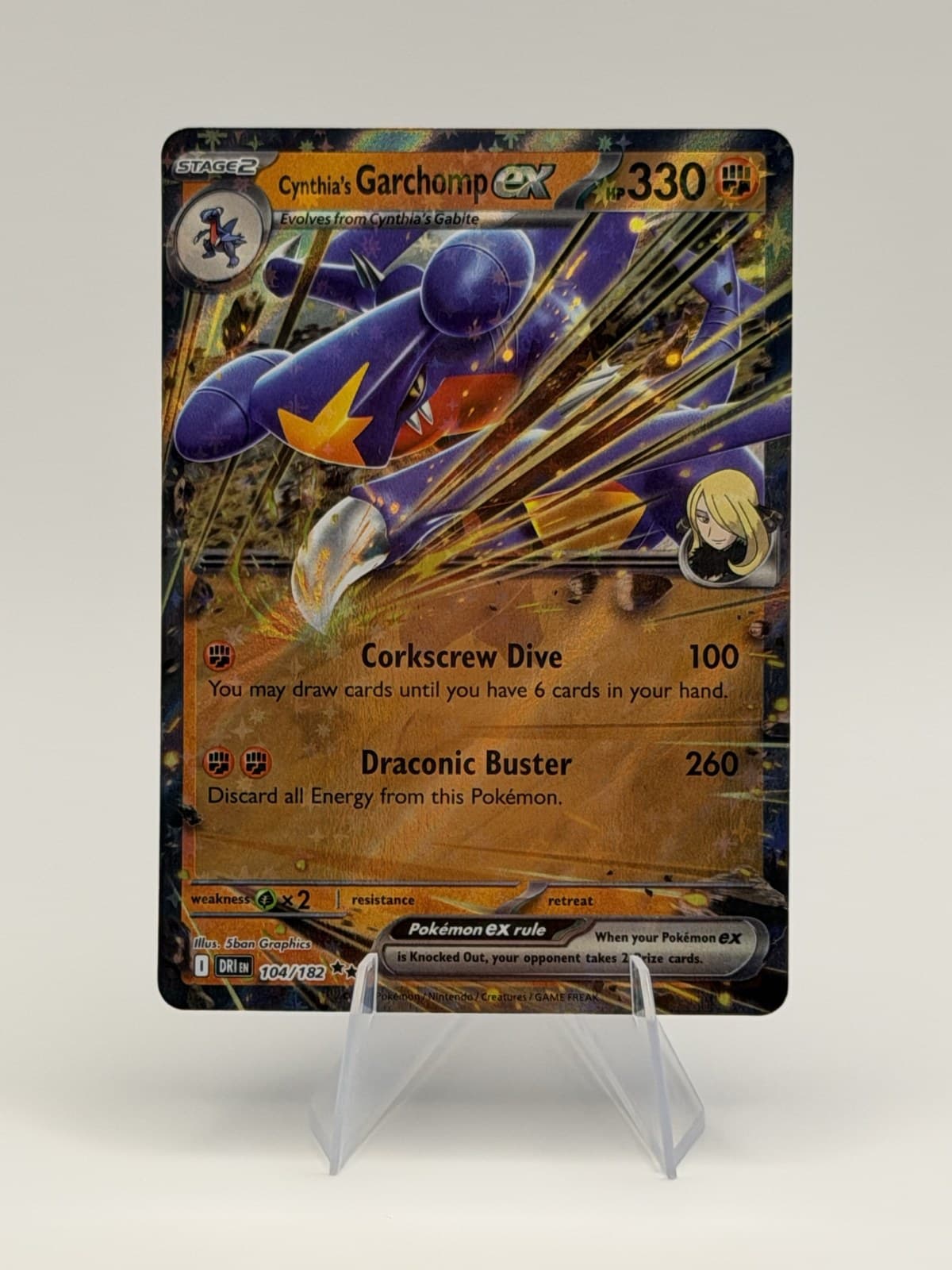 Cynthia's Garchomp ex