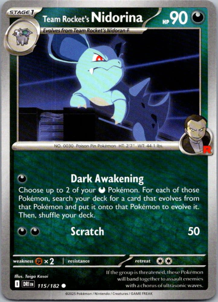 Team Rocket's Nidorina