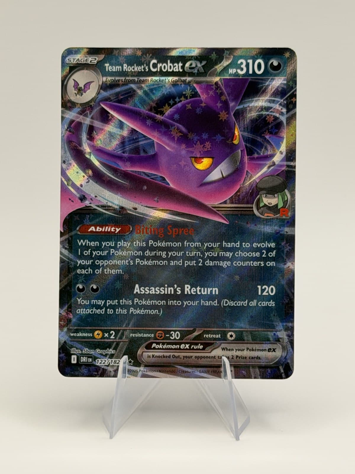 Team Rocket's Crobat ex