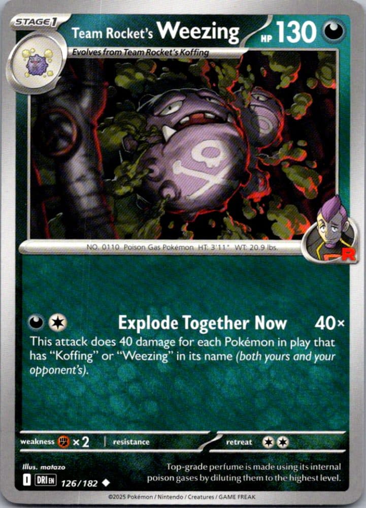 Team Rocket's Weezing