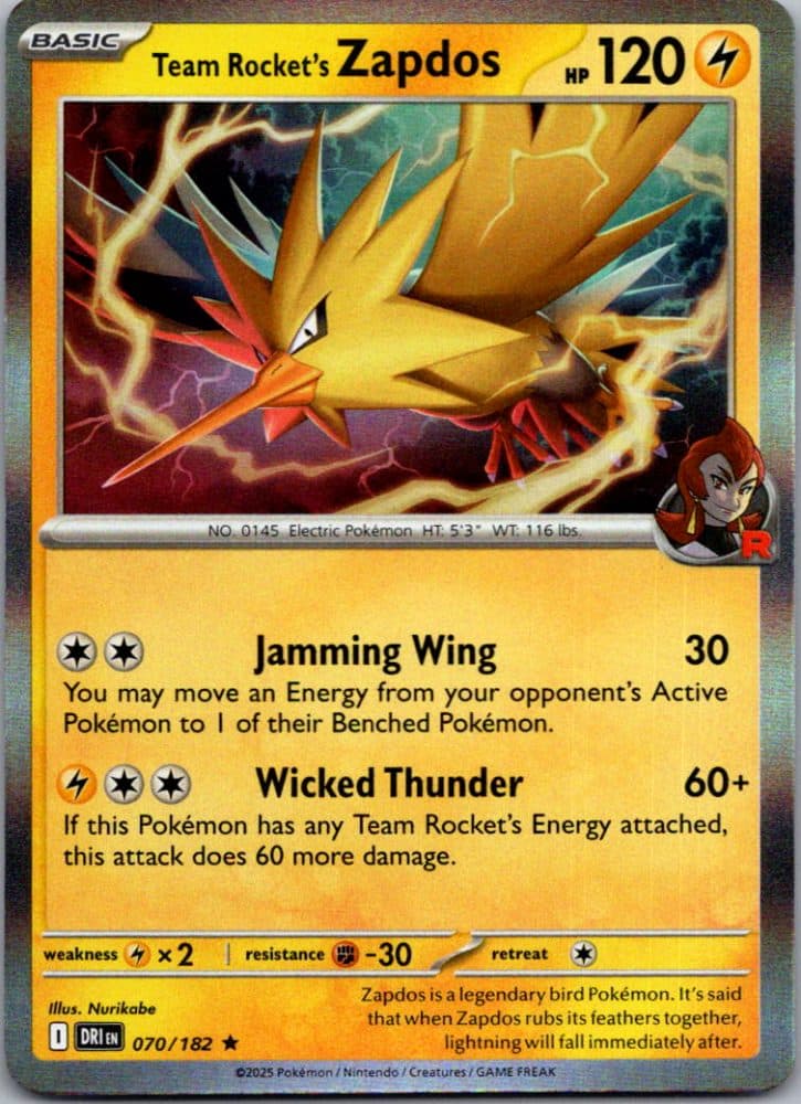 Team Rocket's Zapdos