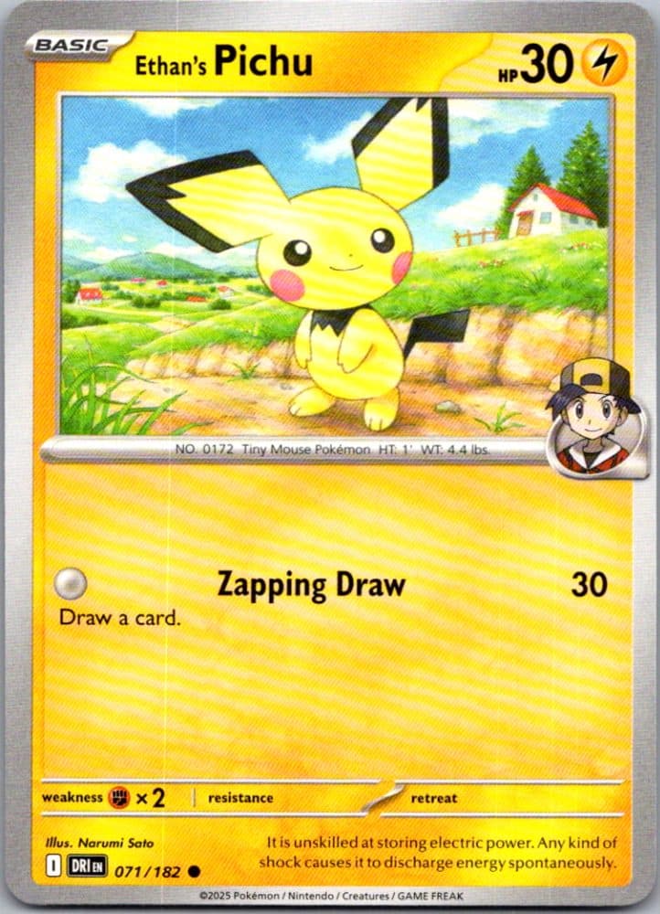 Ethan's Pichu