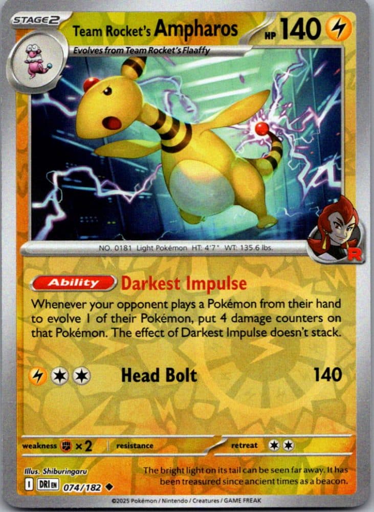 Team Rocket's Ampharos