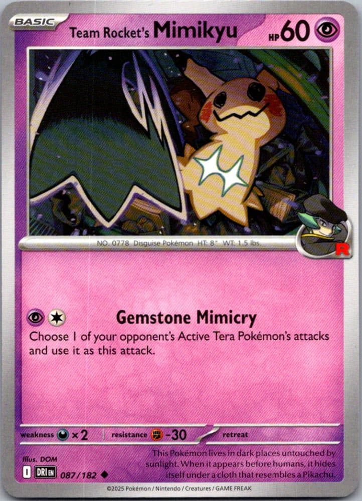 Team Rocket's Mimikyu
