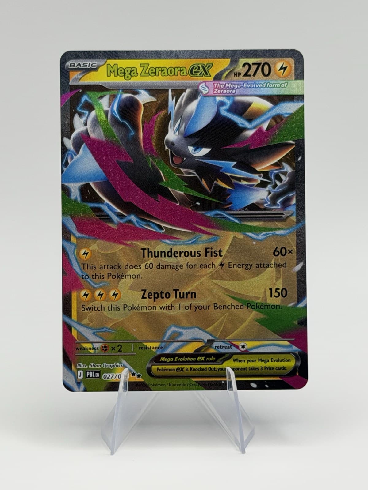 Mega Zeraora ex