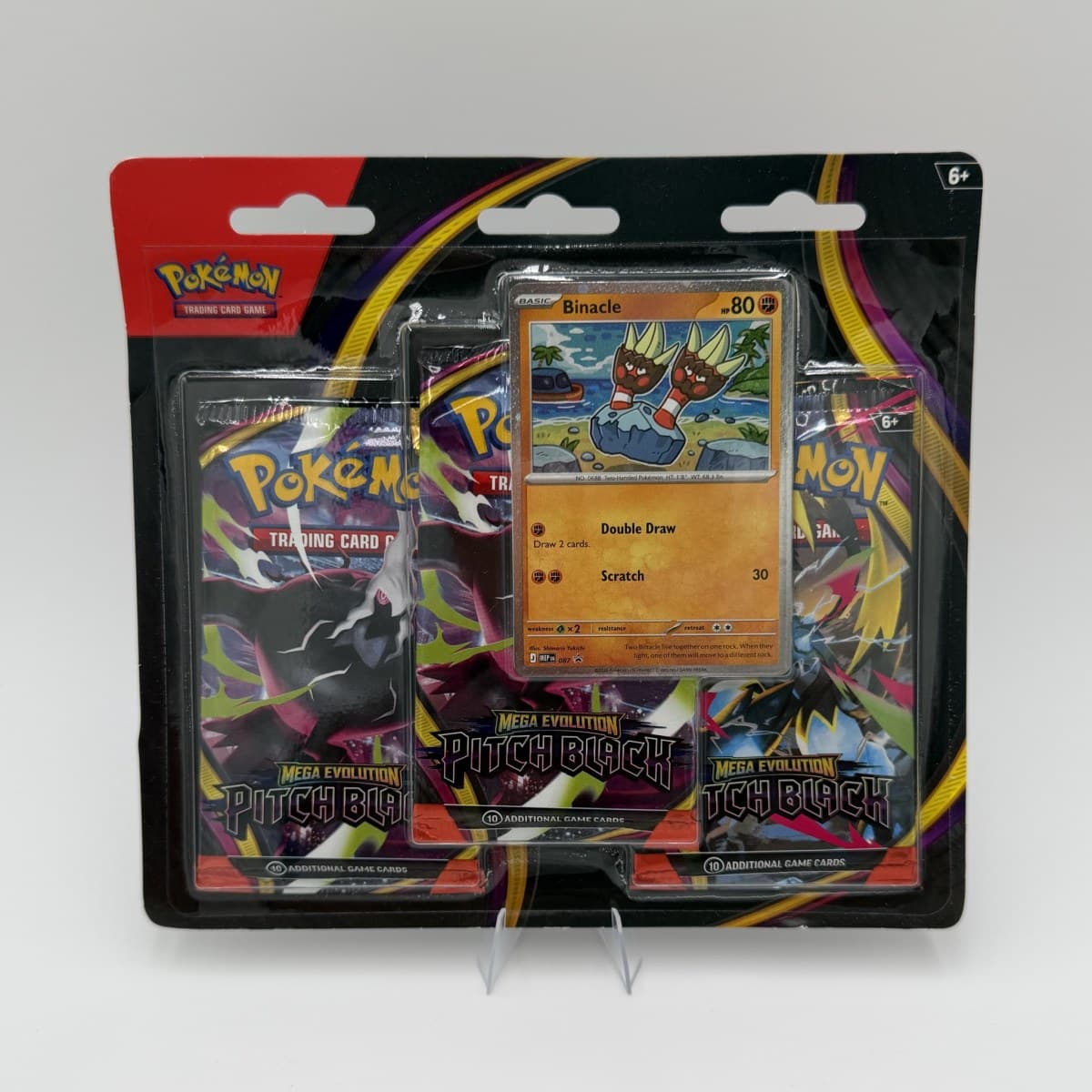 Pokemon Pitch Black 3-Pack Blister with Promo Card